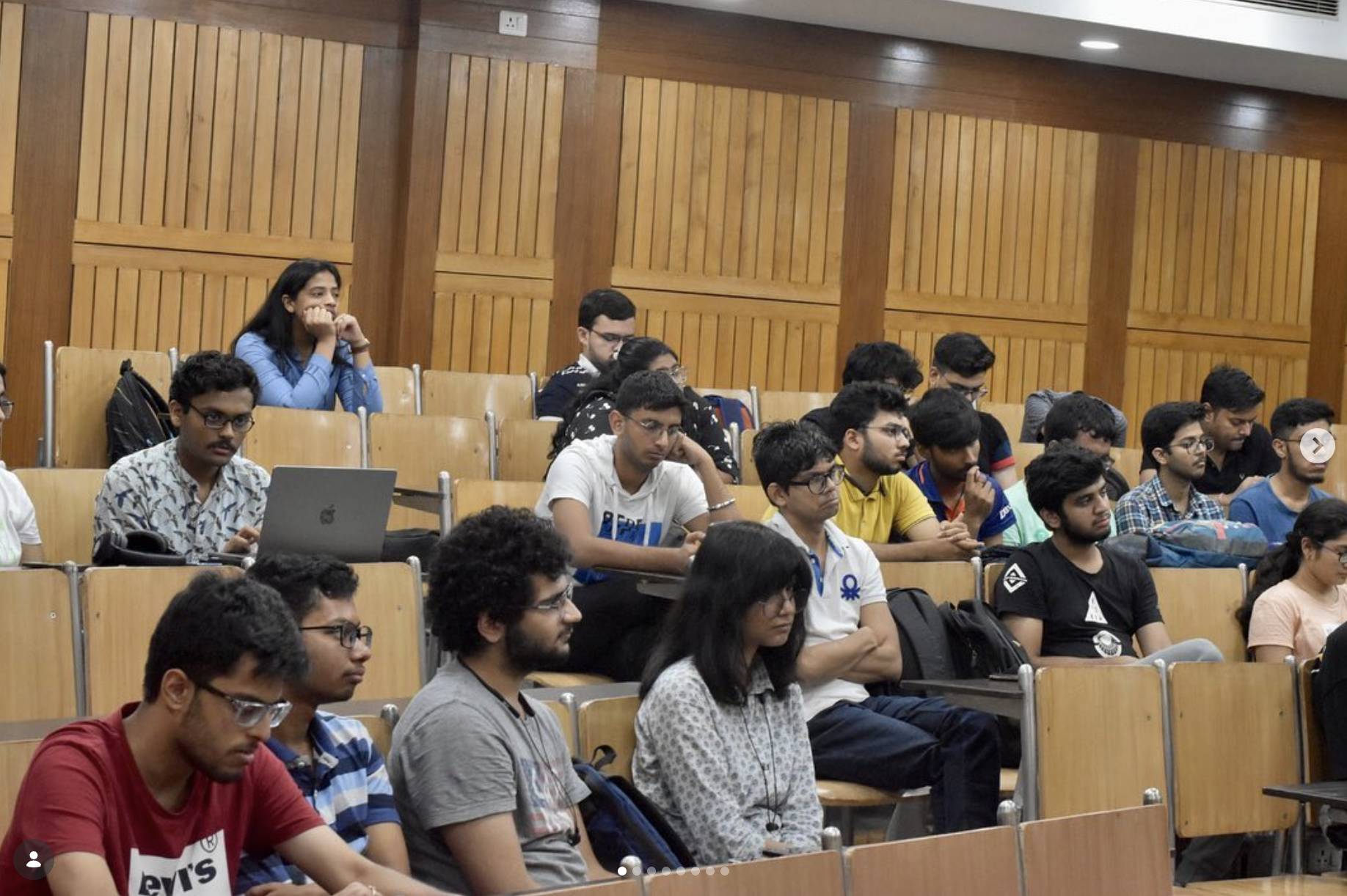 The AI Safety Careers Fellowship cohort at IIT Delhi